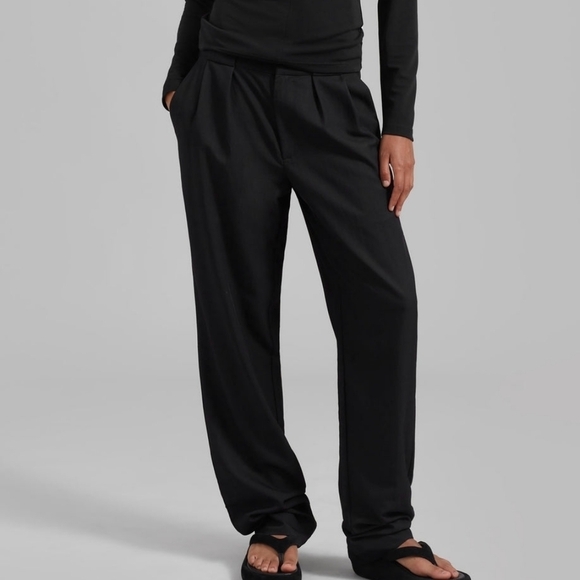 Proenza Schouler Black White Label DRAPEY Suiting Trousers 12 NWT - Picture 3 of 9